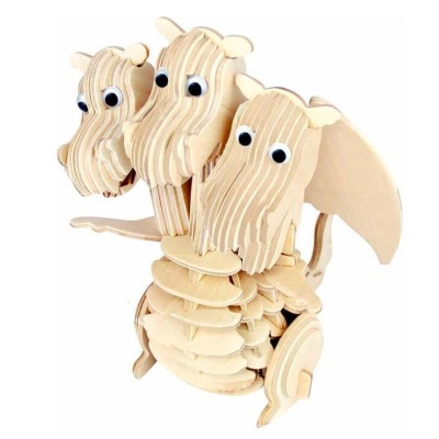 Сборная деревянная модель «Дракончик» 80046, Чудо-дерево