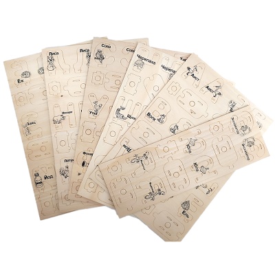 Набор для сборки букв из дерева «Алфавит-конструктор», Чудо-Дерево