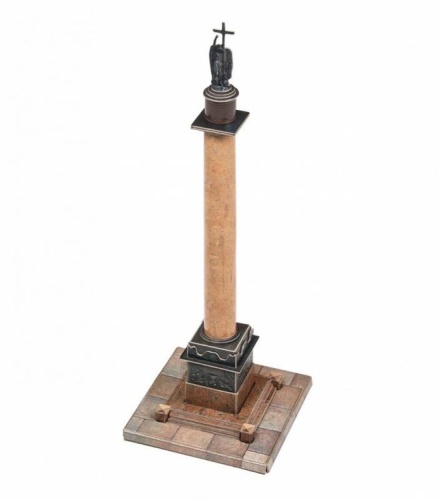 Сборная модель из картона «Александровская колонна», УмБум