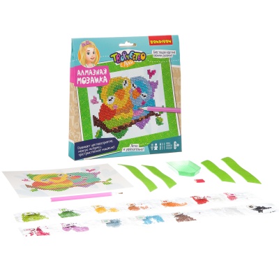 Набор для творчества Bondibon «Алмазная мозаика»