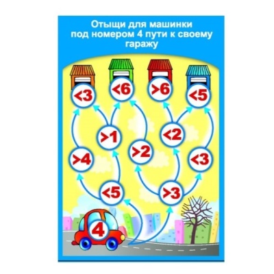 Математические лабиринты и ребусы «Счет до 12»