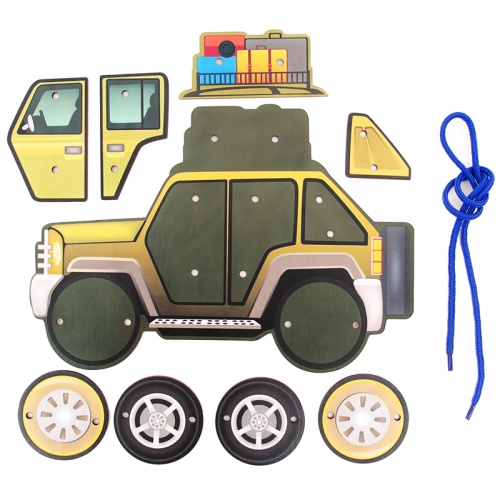 Шнуровка «Машинка», Сибирские игрушки