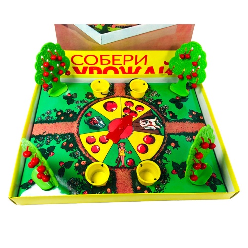Настольная игра «Собери урожай», Московский комбинат игрушек