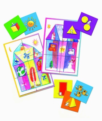 Лото «Логические домики» А5, Ребус