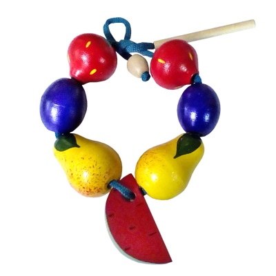 Бусы-шнуровка «Фрукты-ягоды малые»