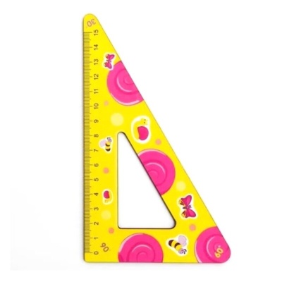 Угольник деревянный «Улитка», 15 см