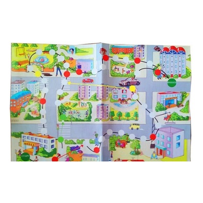 Настольная игра «Азбука безопасности», Московский комбинат игрушек