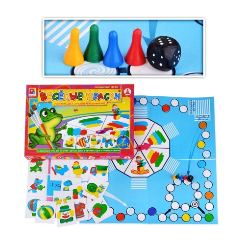 Настольная игра «Веселые краски», Радуга