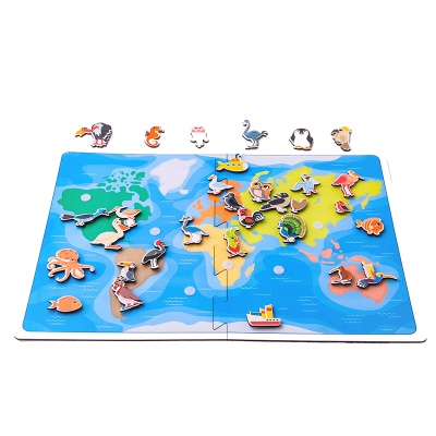 Липучка «Карта. Птицы», Сибирские игрушки