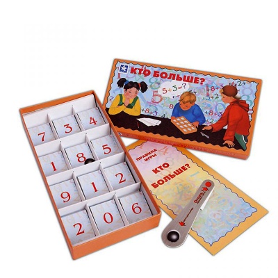 Настольная игра «Кто больше?», Новое поколение