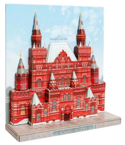 Сборная модель из картона «Исторический музей», УмБум