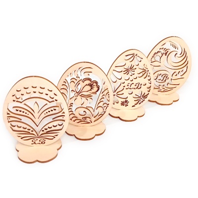 Сборная деревянная модель «Пасхальные яйца» Чудо-дерево