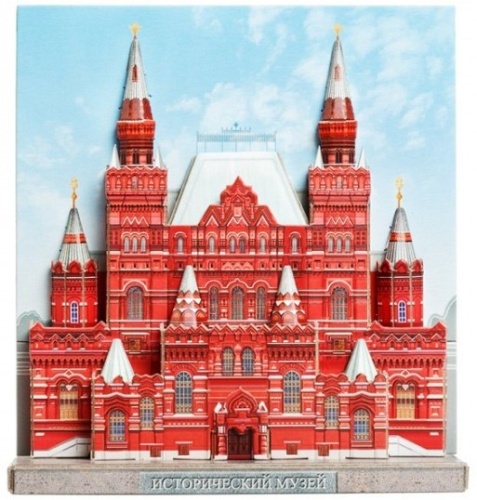 Сборная модель из картона «Исторический музей», УмБум