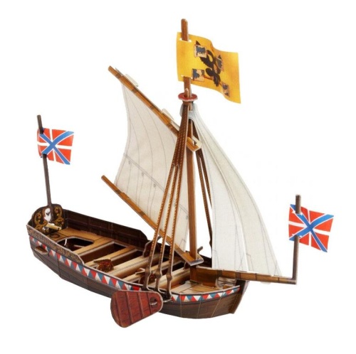 Сборная модель «Ботик Петра I», УмБум