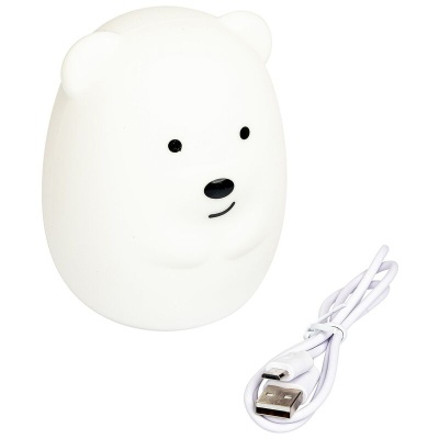 Силиконовая ночная лампа «Мишка»