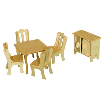 Сборная деревянная модель «Гостиная» мини, Чудо-дерево