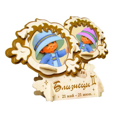 Фоторамка-органайзер Знаки зодиака «Близнецы», Чудо-дерево