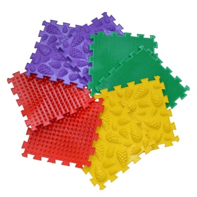 Массажные (ортопедические) модульные коврики Микс «Лес»