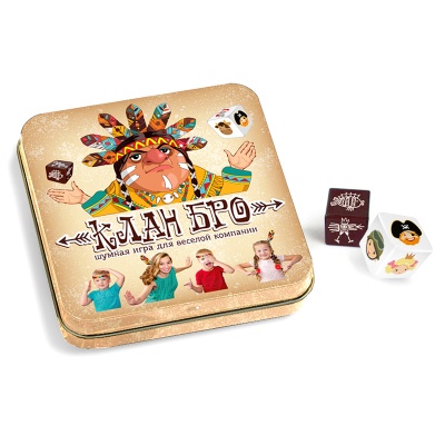 Игра настольная «Клан Бро» в жестяной коробочке, Десятое королевство