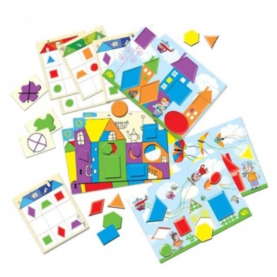 Игра-лото «Логическое геометрическое» новый дизайн, Ребус