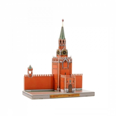 Сборная модель из картона «Спасская Башня Московского Кремля», УмБум