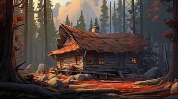 Баба-Яга и жихарь