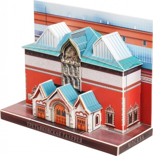 Сборная модель из картона «Третьяковская галерея», УмБум