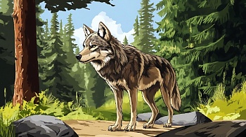 Д.Ч. Харрис "Как Братец Волк попал в беду"