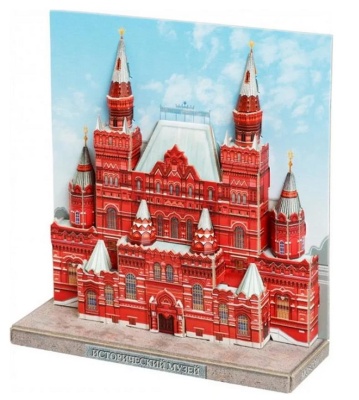 Сборная модель из картона «Исторический музей», УмБум