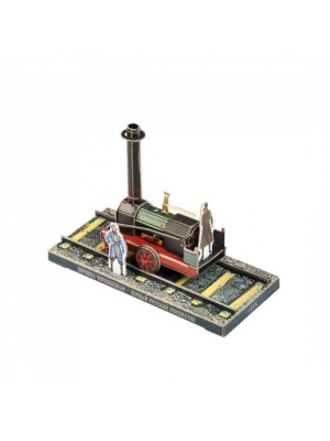 Сборная модель из картона «Паровоз Черепановых», УмБум