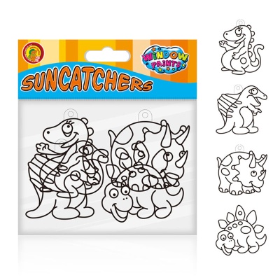 Витражи Mini «Динозаврики», 4 шт.