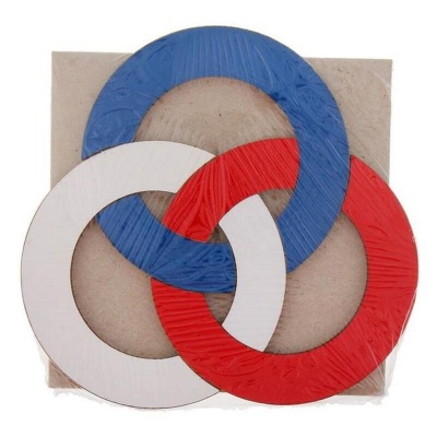 Головоломка «Три кольца», Развивающие игры Воскобовича