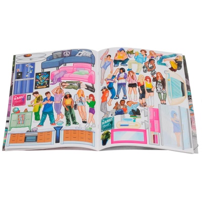 Альбом с наклейками Creative Studio: Create your Dance House, Depesche