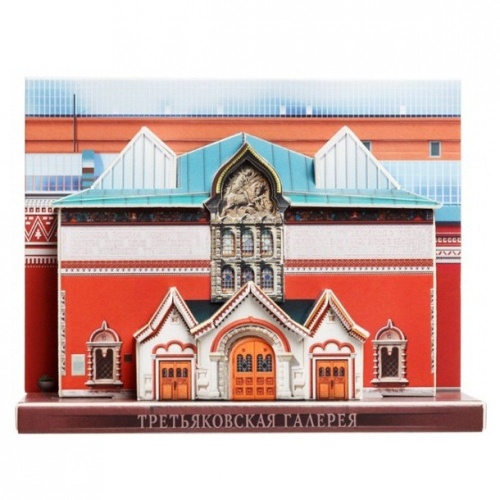 Сборная модель из картона «Третьяковская галерея», УмБум