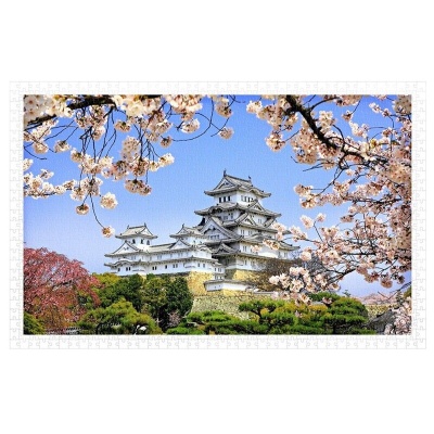 Пазл Pintoo «Цветущая сакура в храме Химедзи», 1000 элементов