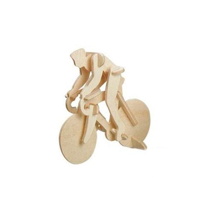 Сборная деревянная модель «Велосипедист» миди HA206, Чудо-дерево