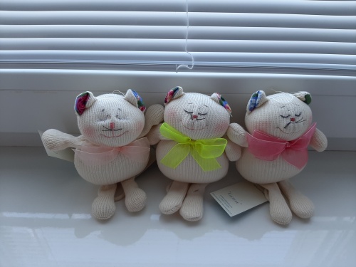 Игрушка ручной работы «Кисюсик», Нежный ветер