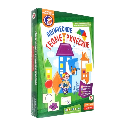 Игра-лото «Логическое геометрическое» новый дизайн, Ребус