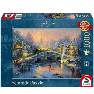 Пазл Schmidt «Зимняя деревня» Т.Кинкейд, 1000 элементов