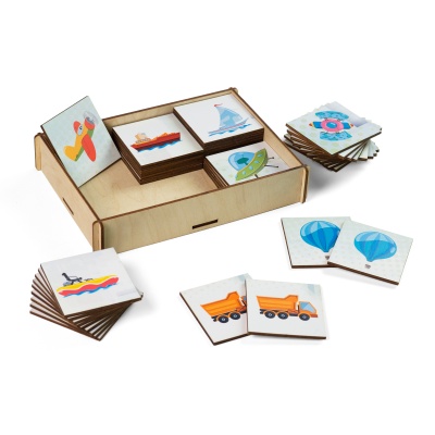 Мемори «Транспорт», Сибирские игрушки