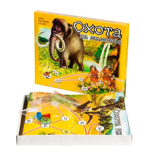 Настольная игра «Охота на мамонта», Московский комбинат игрушек