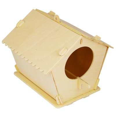 Сборная деревянная модель «Домик для птиц» 80016, Чудо-дерево