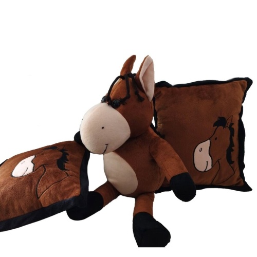Мягкие игрушки «Подушка и лошадка»