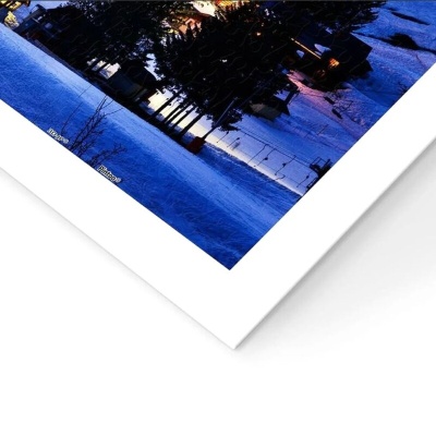 Пазл Pintoo «Городок в зимних Альпах», 1000 элементов