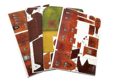 Сборная игрушка «Красный дом Уильяма Морриса», УмБум, УмБум