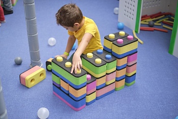 Мягкий конструктор для детей