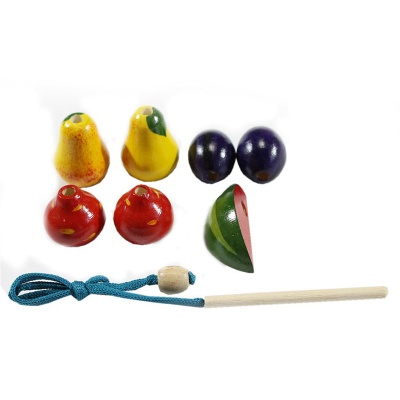 Бусы-шнуровка «Фрукты-ягоды малые»