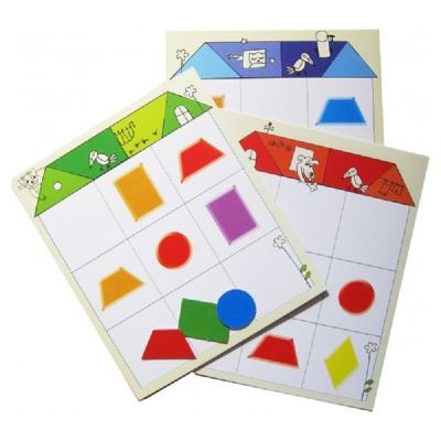 Игра-лото «Логическое геометрическое» новый дизайн, Ребус