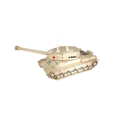 Сборная деревянная модель «Танк ИС-2», Чудо-дерево