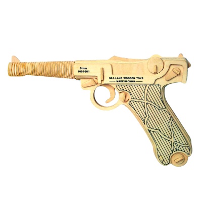 Сборная деревянная модель «Пистолет Люгер», Чудо-дерево